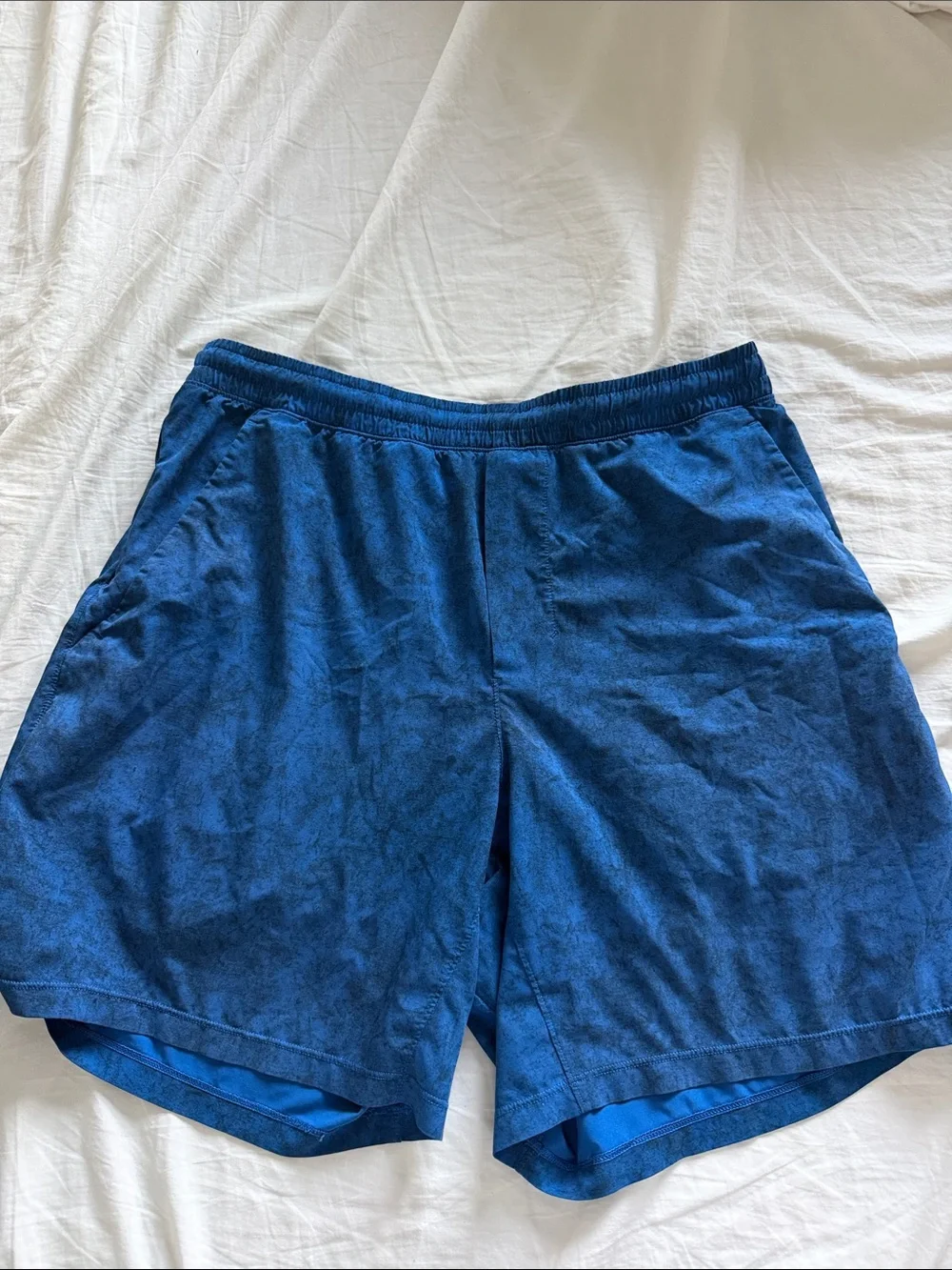 LULULEMON Men's Blue Athletic Shorts